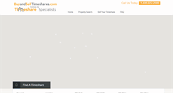 Desktop Screenshot of buyandselltimeshares.com