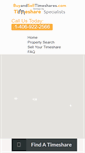 Mobile Screenshot of buyandselltimeshares.com
